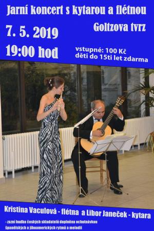 Jarní koncert s kytarou a flétnou
