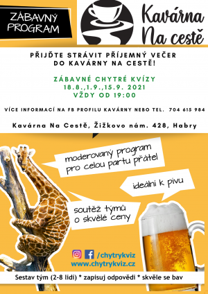 Chytrý Kvíz - kavárna Na cestě, Habry 1