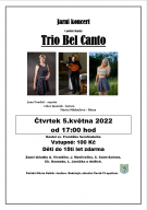 Jarní koncert v podání skupiny Trio Bel Canto 1