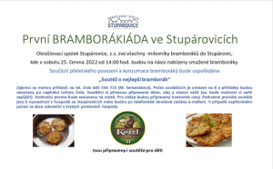 Bramborákiáda ve Stupárovicích