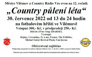 Country půlení léta - obr.
