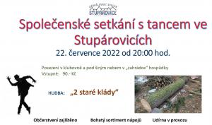 Společenské setkání - plakát
