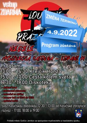 Loučení s prázdninami - nový termín 4.9. !!! 1