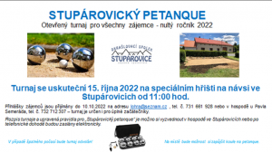 Stupárovický PETANQUE