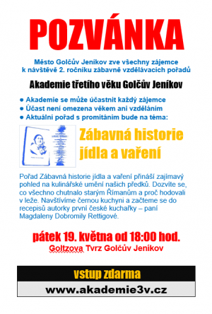 Zábavná historie jídla a vaření  1