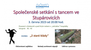 Společné setkání s tancem - plakát
