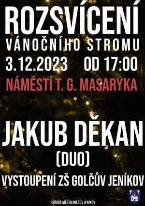 Rozsvícení vánočního stromu 1