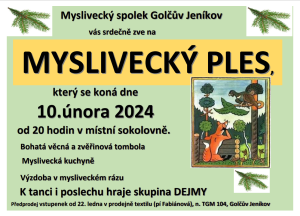 Myslivecký ples 1