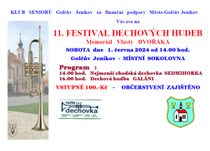11. FESTIVAL DECHOVÝCH HUDEB 1