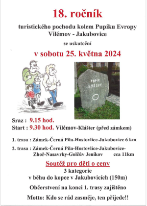 18. ročník turistického pochodu kolem Pupíku Evropy 1