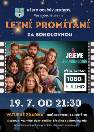Letní kino - Jedeme na teambuilding 1