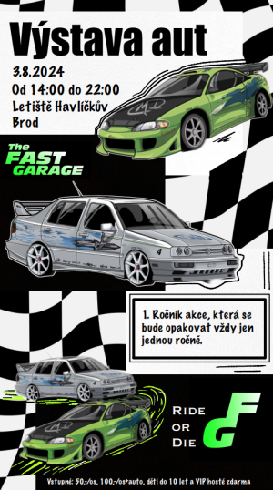 Výstava aut pod záštitou The Fast Garage - 1.ročník 1