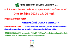 BEZPEČNĚ DOMA I VENKU 1