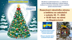 Rozsvícení vánočního stromu - Stupárovice 1