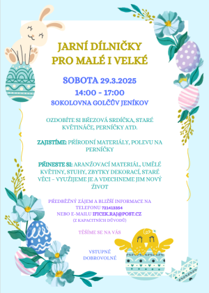 Kreativní jarní akce pro všechny