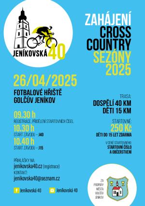 Zahájení cross country sezóny 2025 1