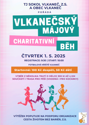 Vlkanečský májový běh  1