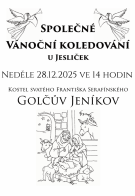 Vánoční koledování u jesliček 1